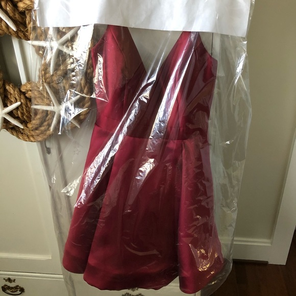 beautiful red jovani homecoming short red dress - Picture 5 of 6